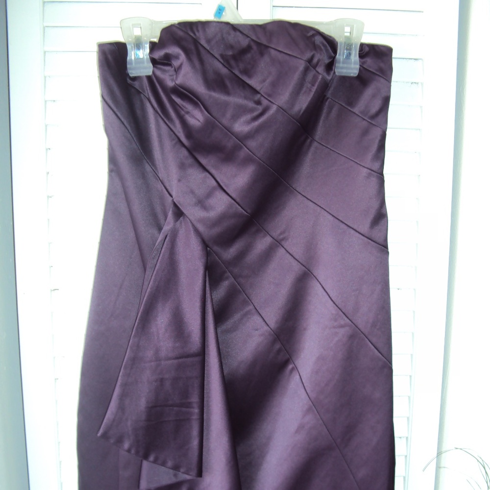 Purple Strapless dress from the limited